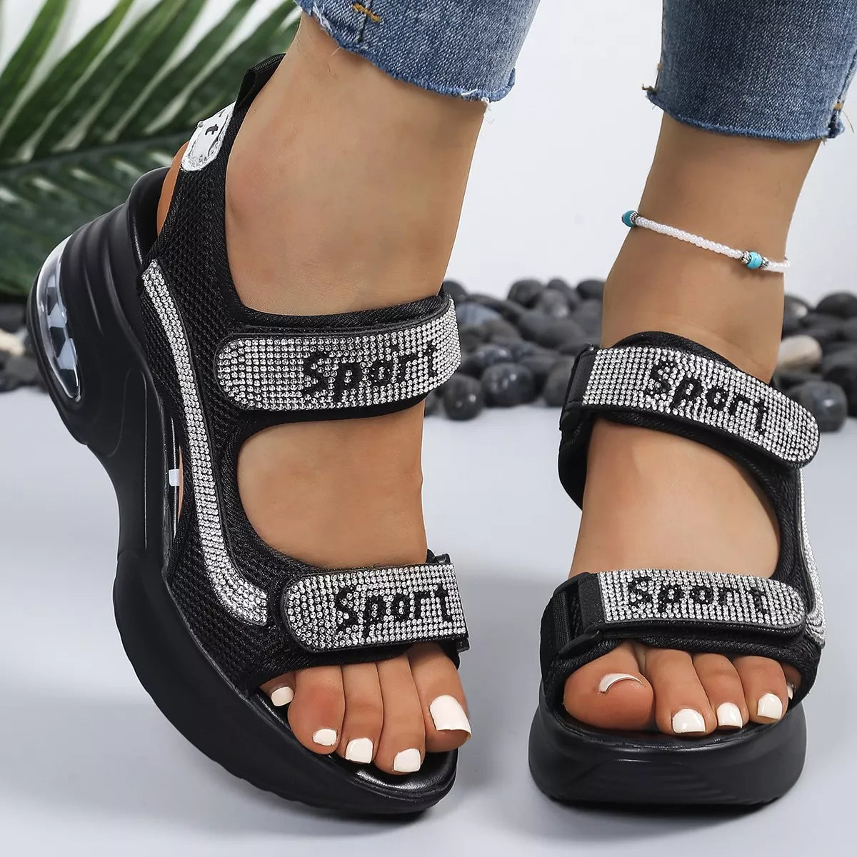 Open Toe Platform Sandals