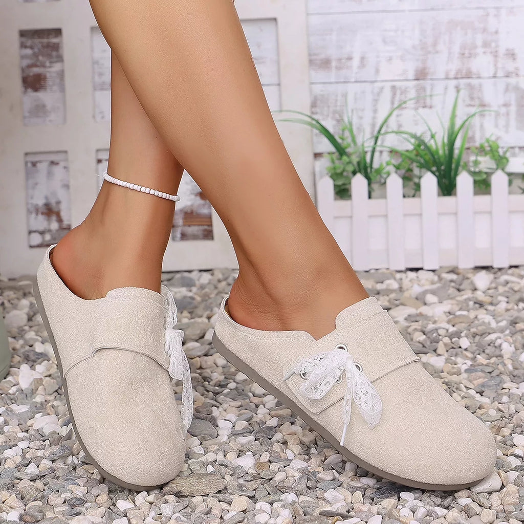 Round Toe Slip-Ons