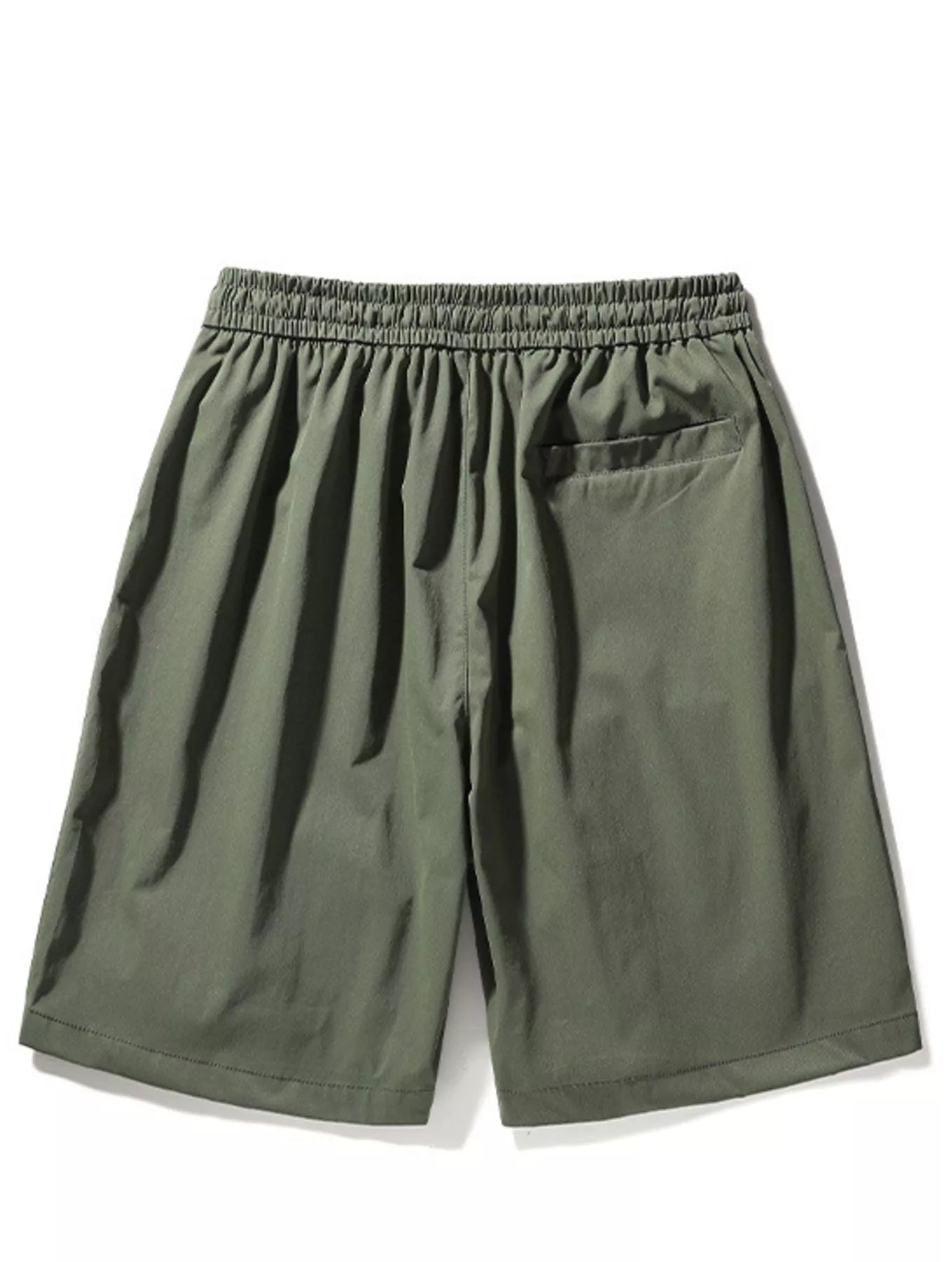 Men's Multi-Pocket Cargo Shorts with Drawstring