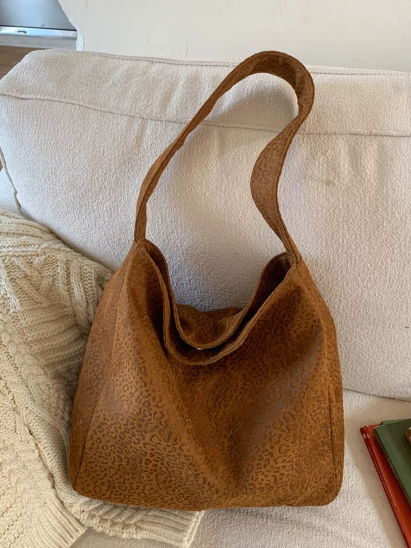 Leopard Print Tote Bag