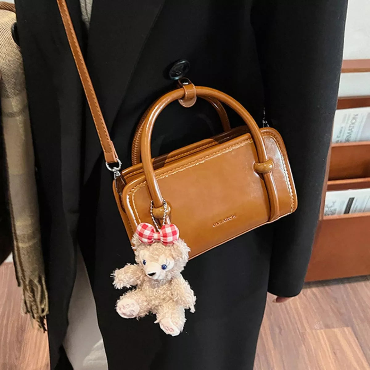 PU Leather Crossbody Bag