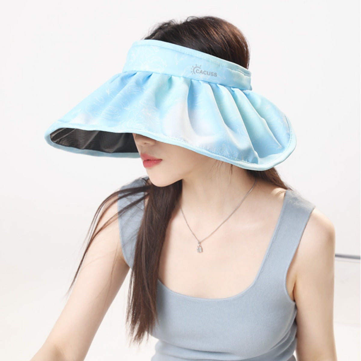Wide Brim Sun Visor Hat