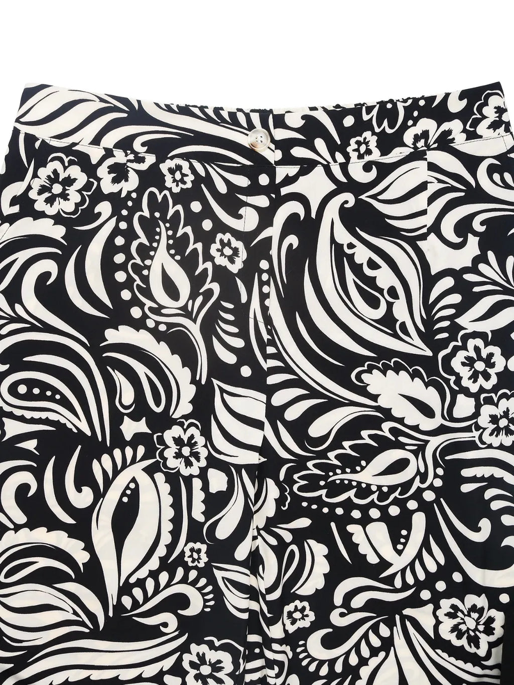 Printed Wide Leg Pants