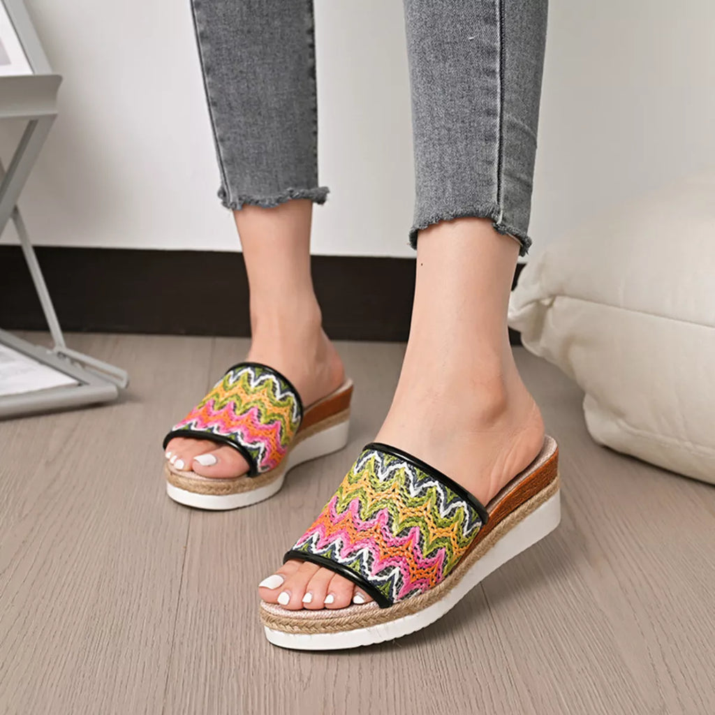 Open Toe Wedge Sandals