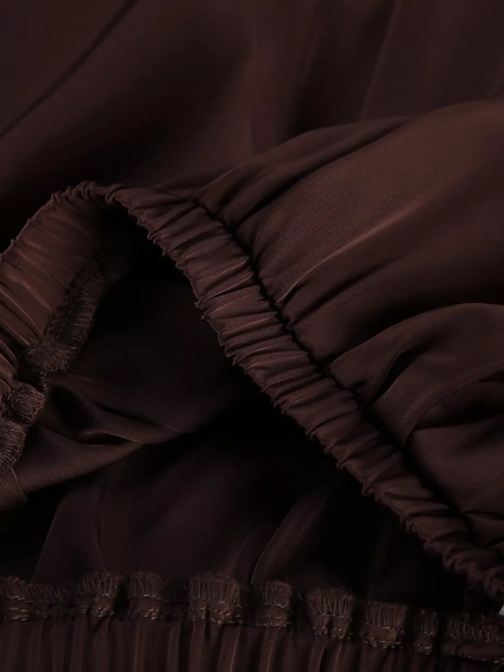 Ruffle V-Neck Cami and Wide-Leg Pants Two-Piece Set