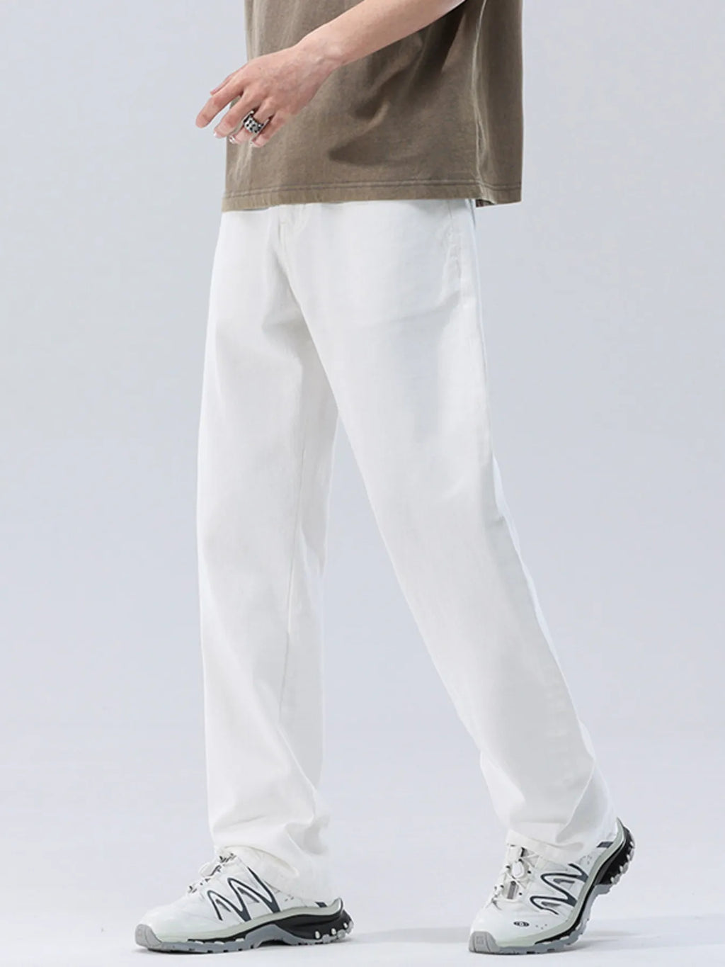 Men's Full Size Wide Leg Jeans Plus Size