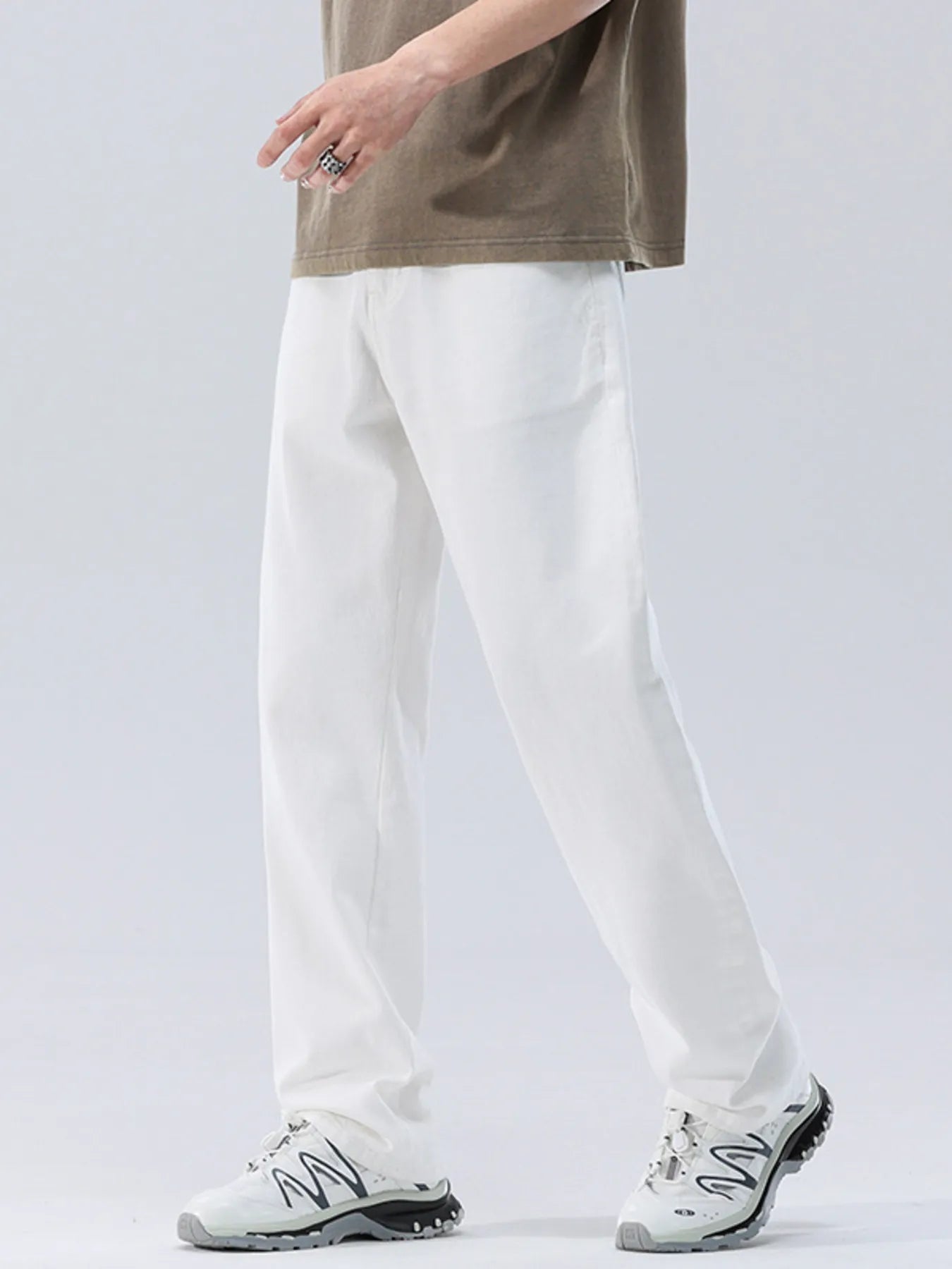 Men's Full Size Wide Leg Jeans Plus Size
