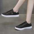 Round Toe Lace Up Sneakers