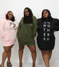 “Hot Girl Hoodies” Sweater Dress