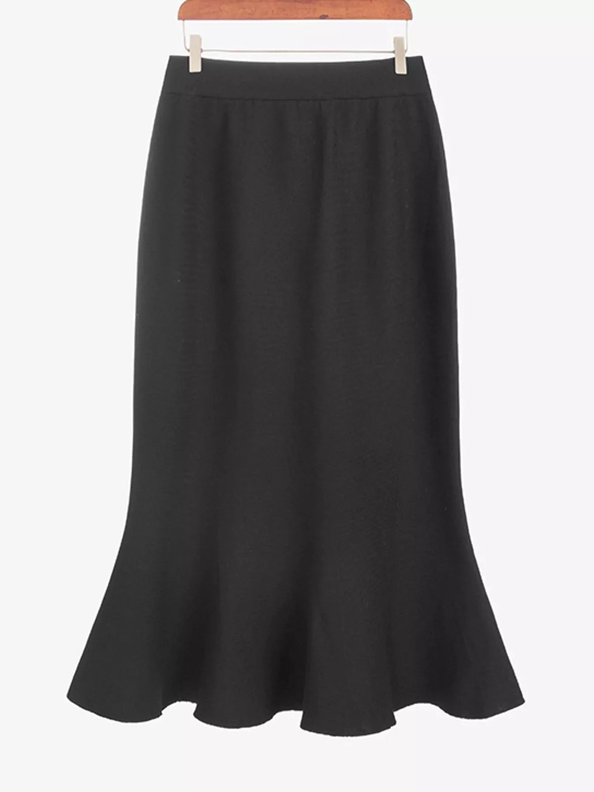 Plus Size High-Waisted Mermaid Skirt