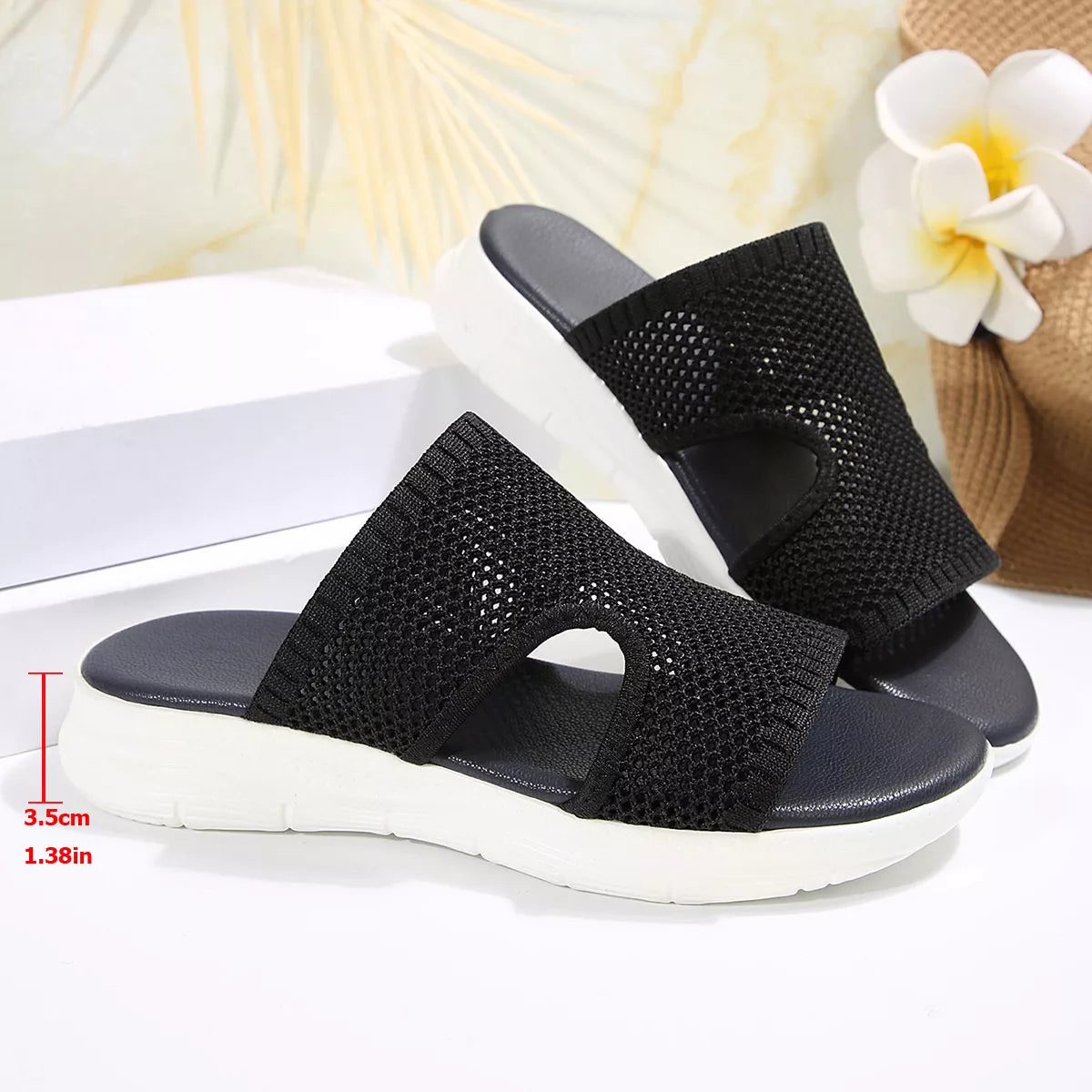 Breathable Mesh Open Toe Sandals