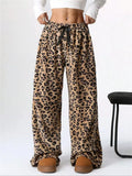 Drawstring Wide Leg Pants