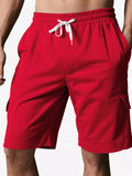 Men's Full Size Drawstring Pocketed Shorts Plus Size
