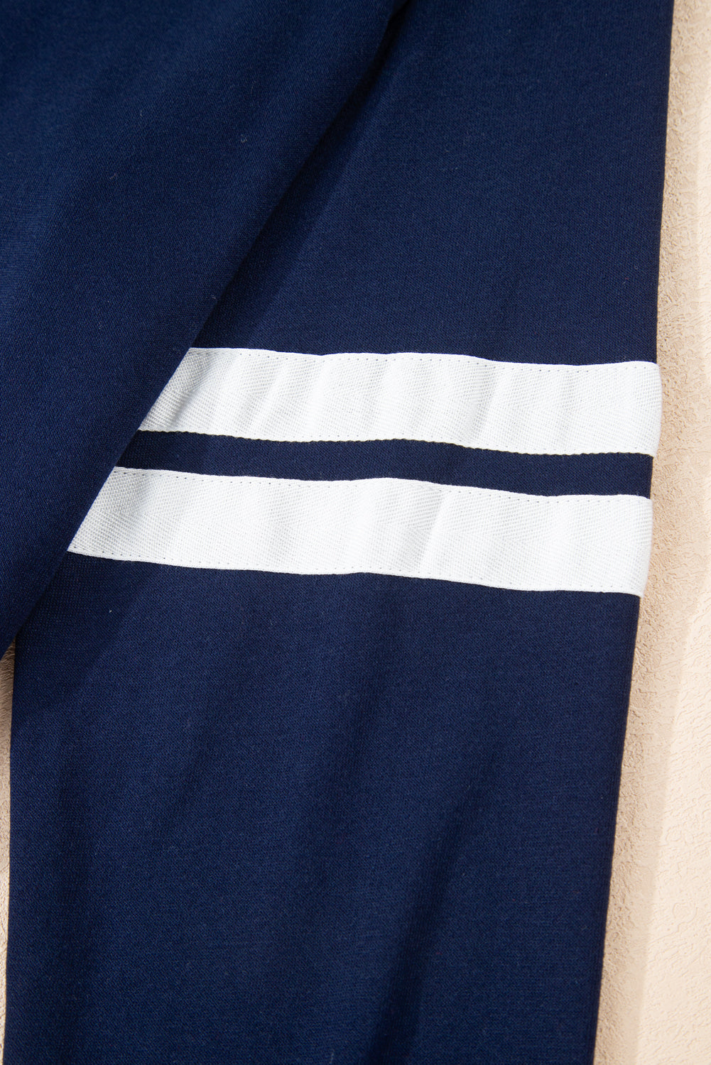 Varsity Stripe Pullover and Mini Skirt Set