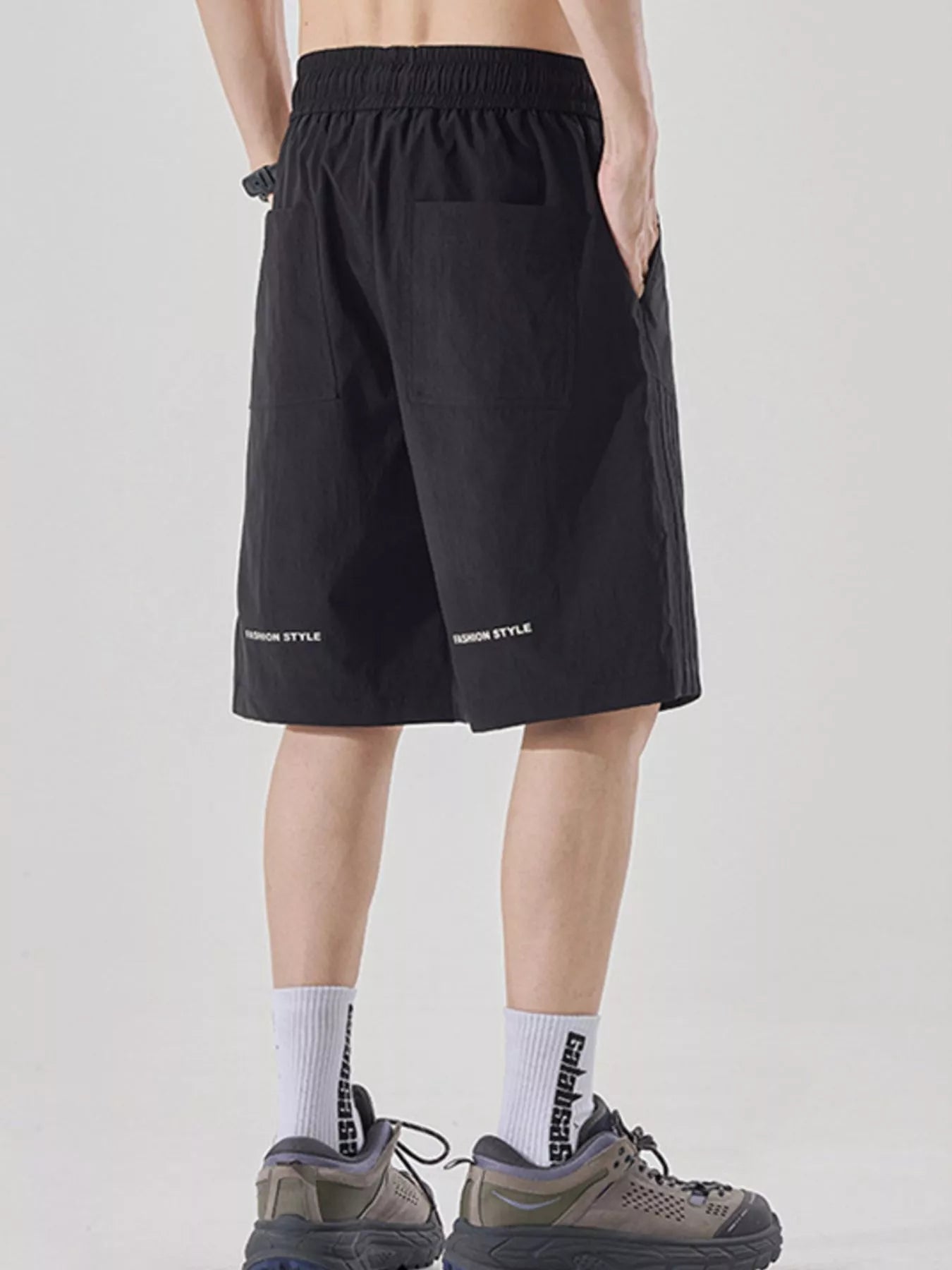 Men's Plus Size Drawstring Loose Fit Shorts