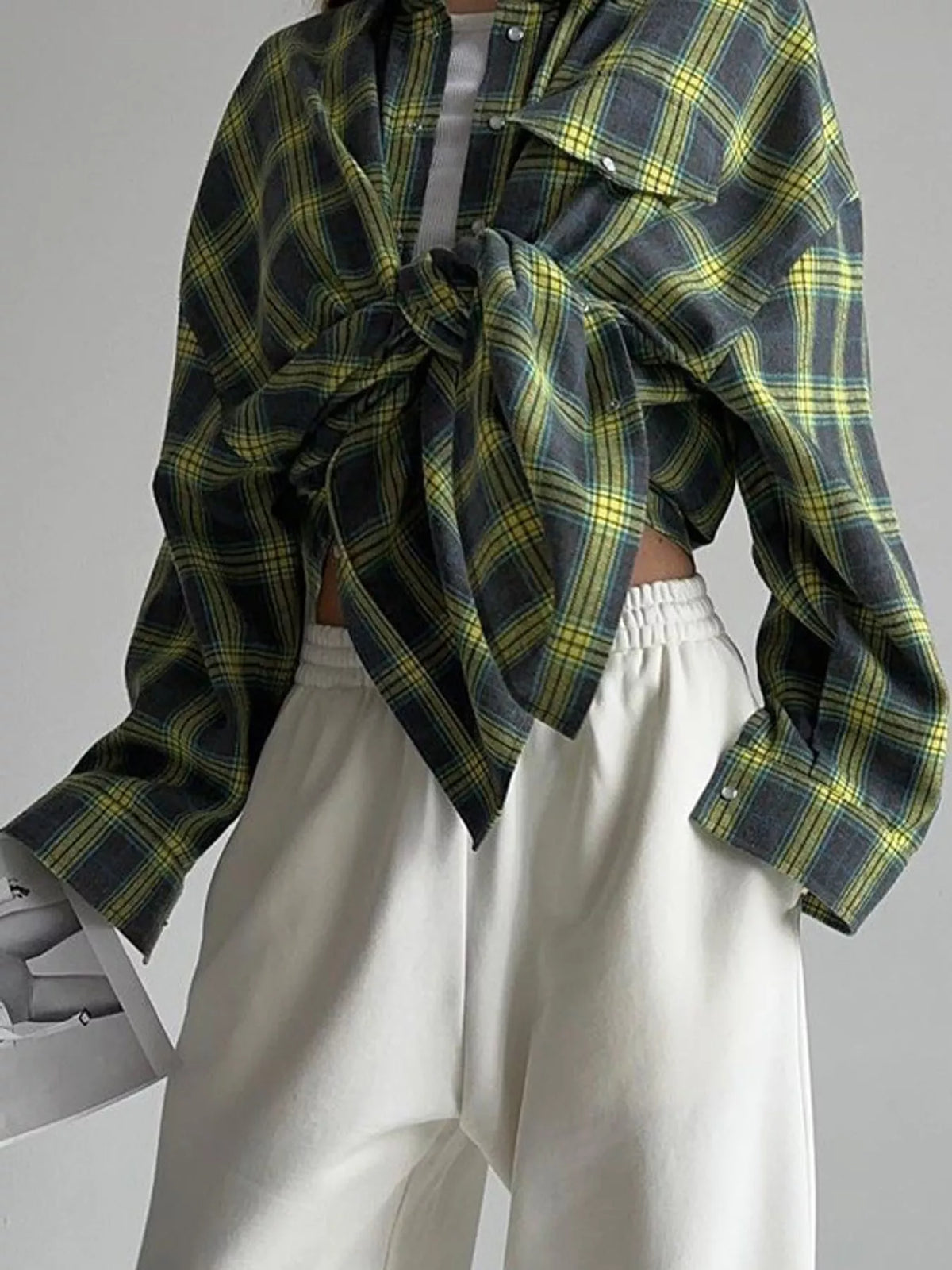 Plaid Button Up Shirt