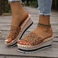 Open Toe Platform Sandals