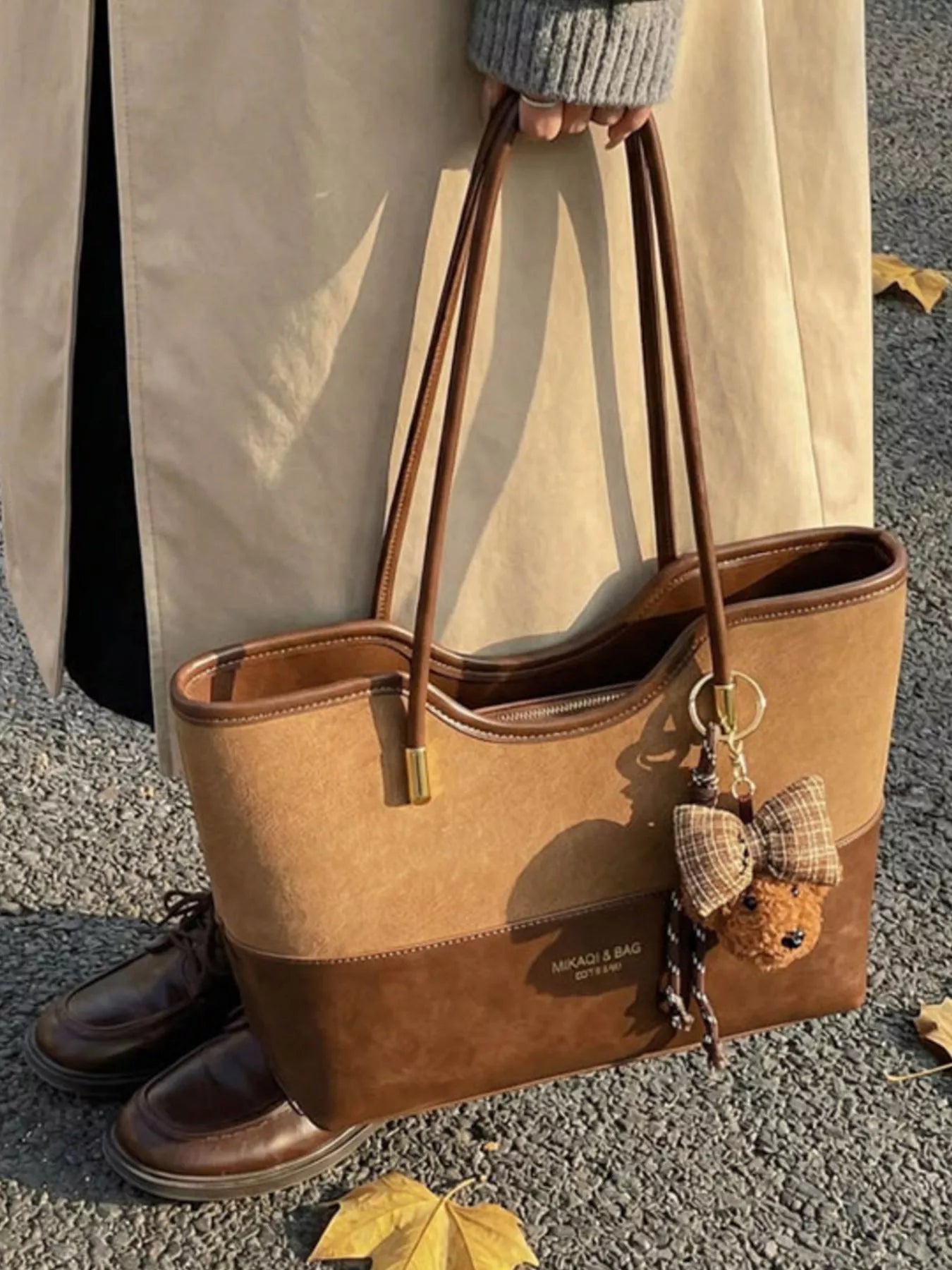 PU Leather Shoulder Bag