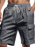 Men's Full Size Casual Lightweight Cargo Shorts Plus Size