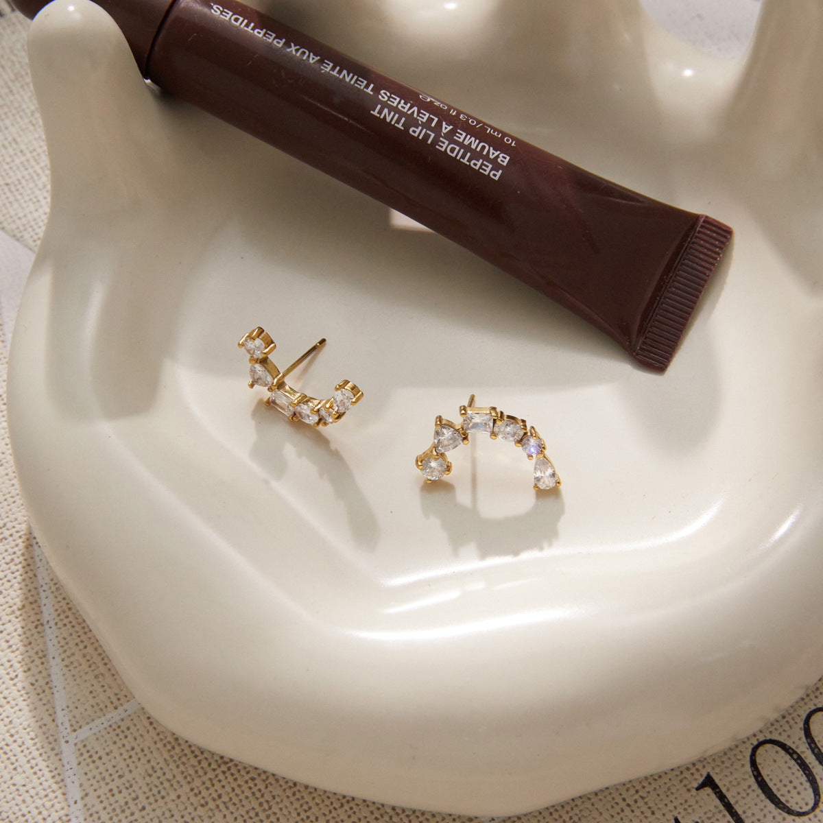 Smile Zircon Ear Crawler