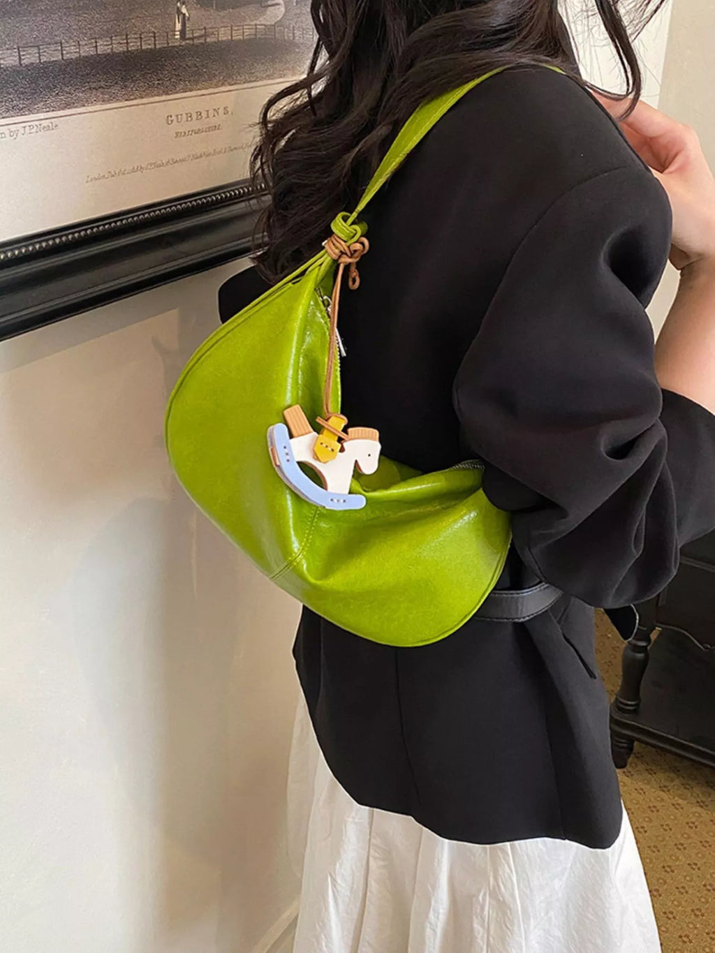 PU Leather Shoulder Bag