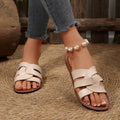 Open Toe Flats Sandals