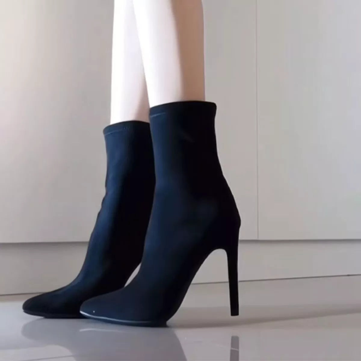 Point Toe Stiletto Boots