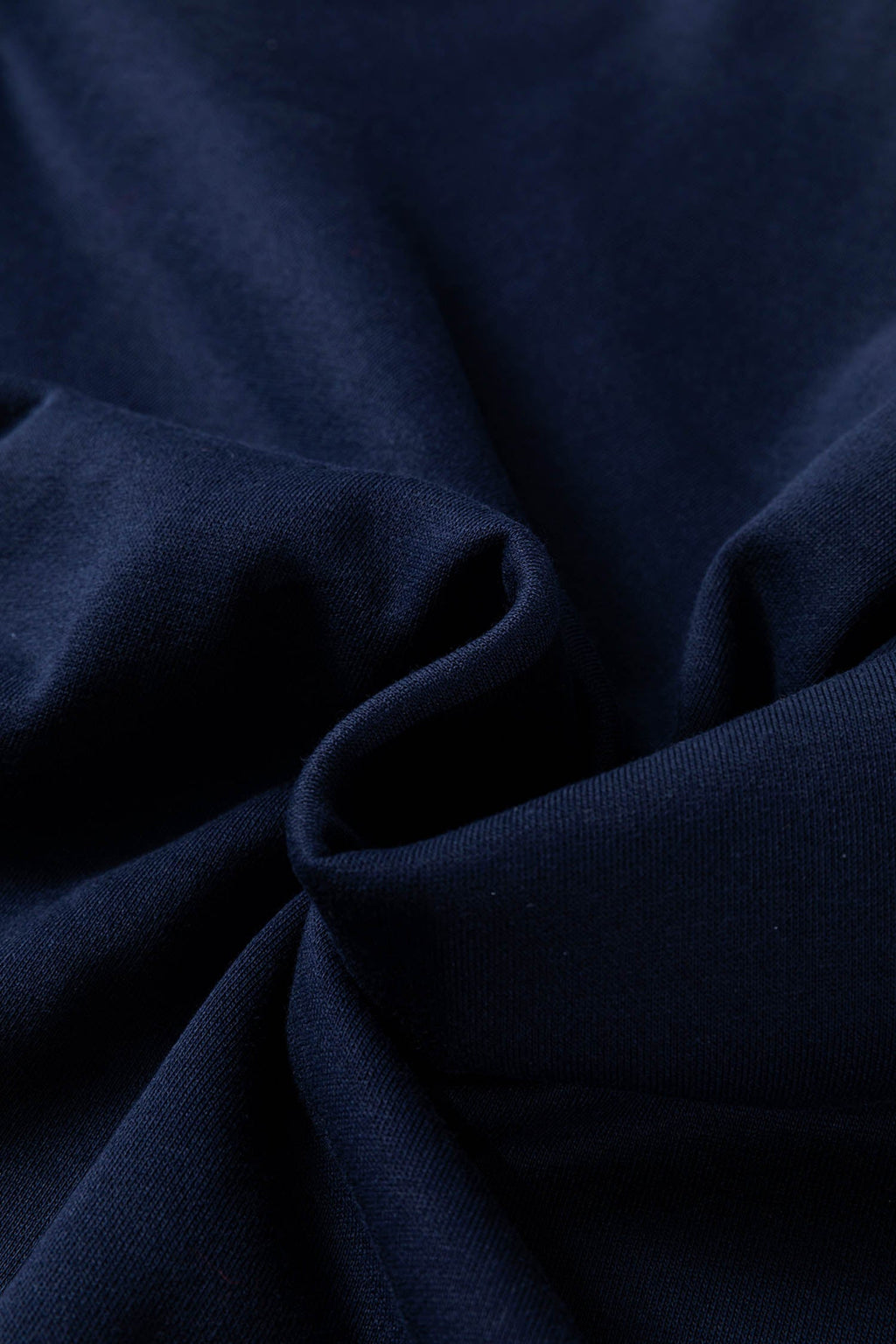 Navy Blue Varsity Striped Sleeve Drop Shoulder Sweatshirt and Short Set