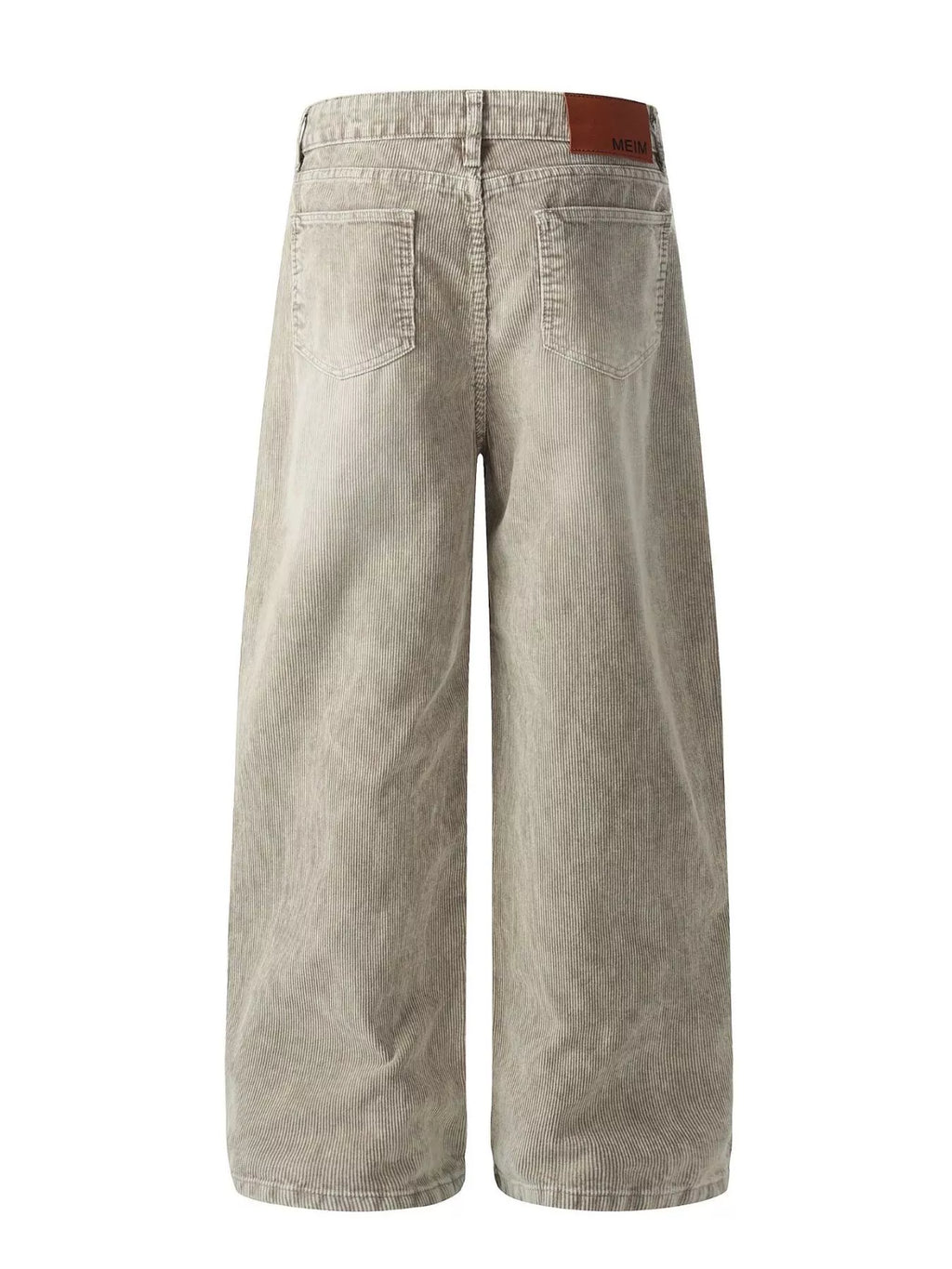Men's Wide Leg Corduroy Pants