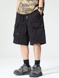 Men's Full Size Drawstring Loose Fit Shorts Plus Size