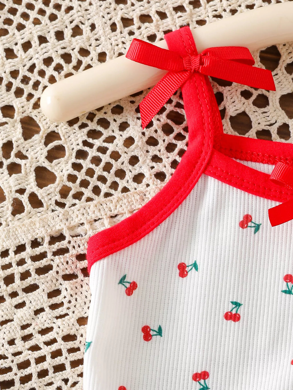 Children's Cherry Print Cami and Shorts Set