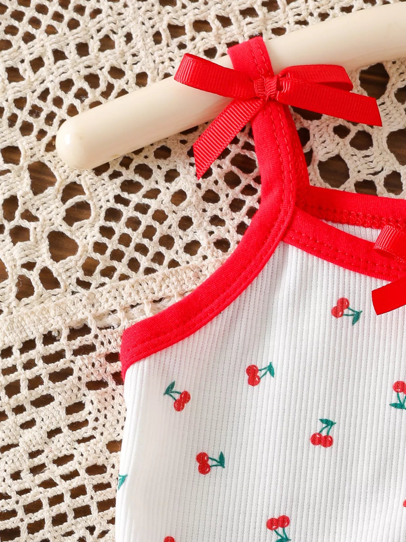 Children's Cherry Print Cami and Shorts Set