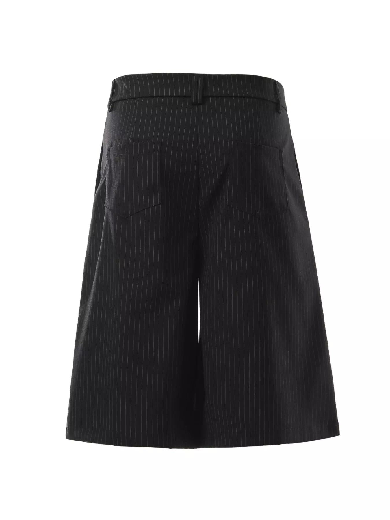 Men's Striped Loose Fit Capris