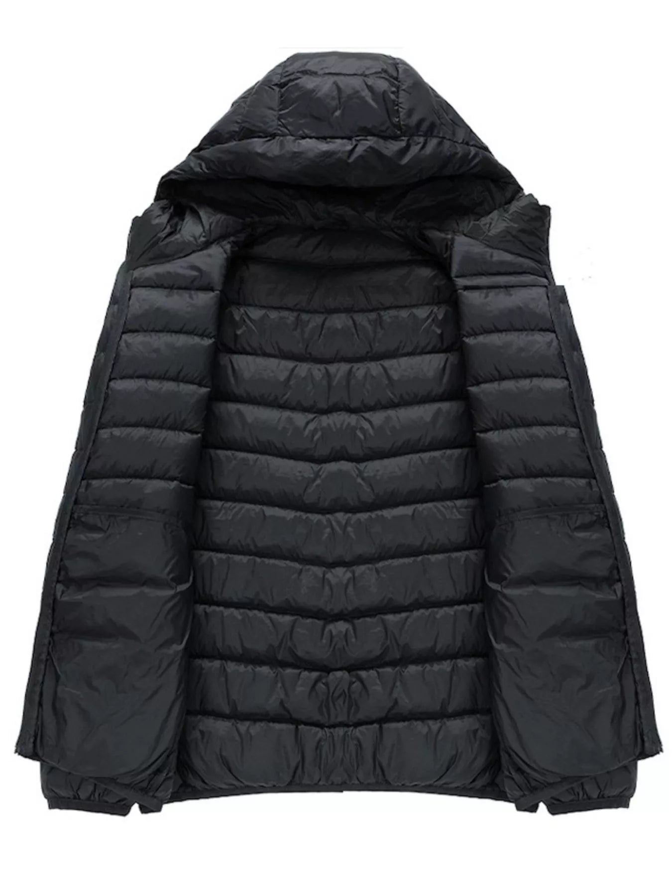 Men's Lightweight Zip Up Hooded Jacket
