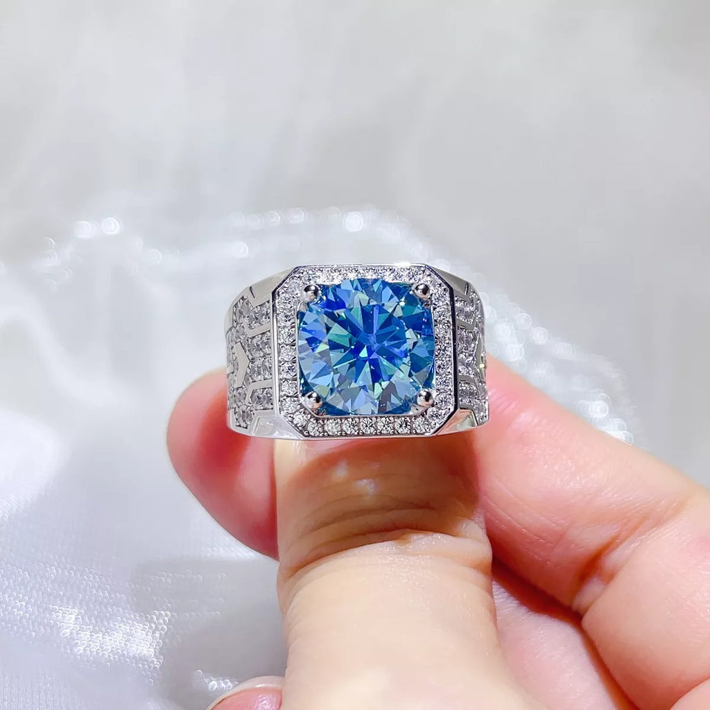 3 Carat 925 Sterling Silver Moissanite Ring