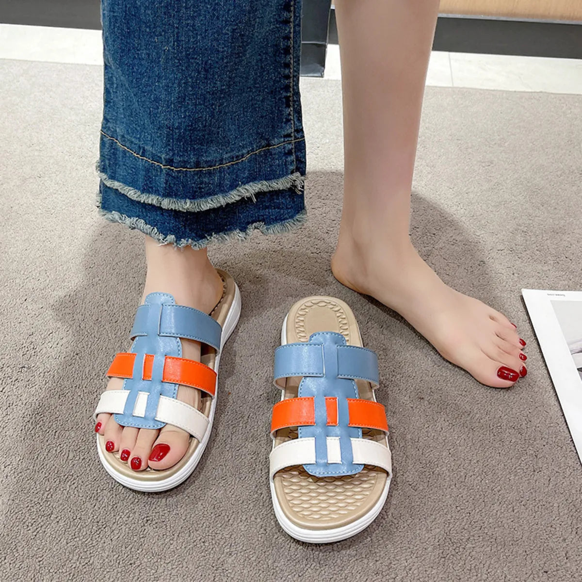 Open Toe Platform Sandals