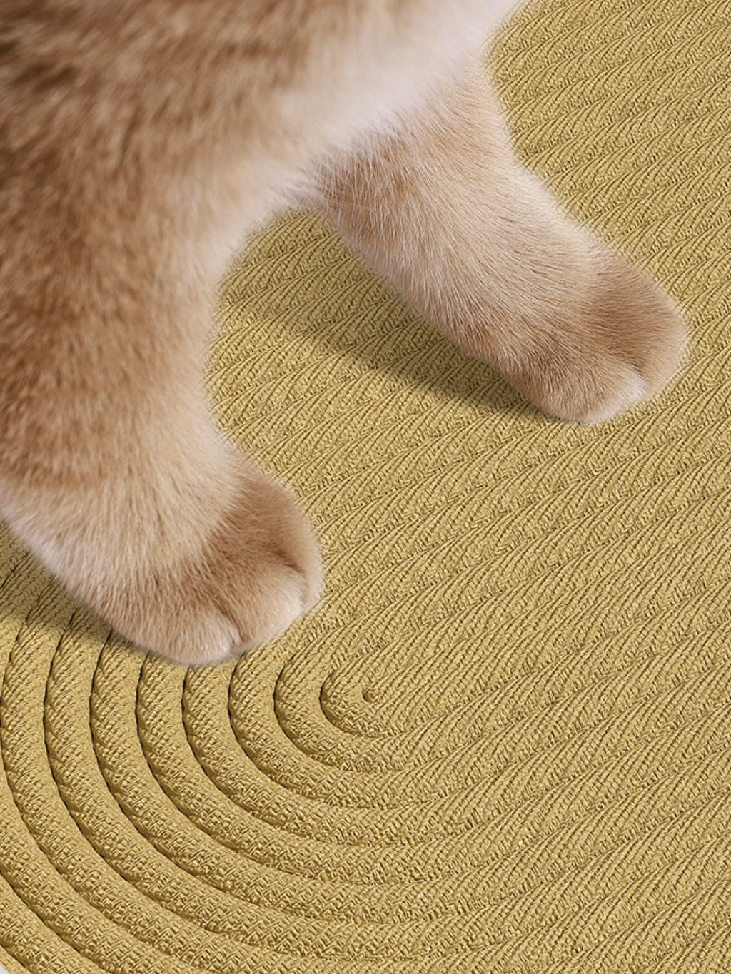 Woven Rope Oval Pet Bed