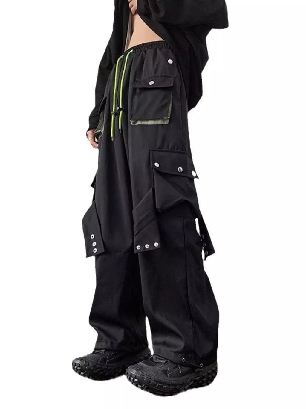 Men's Plus Size Multi-Pocket Relaxed Fit Cargo Pants