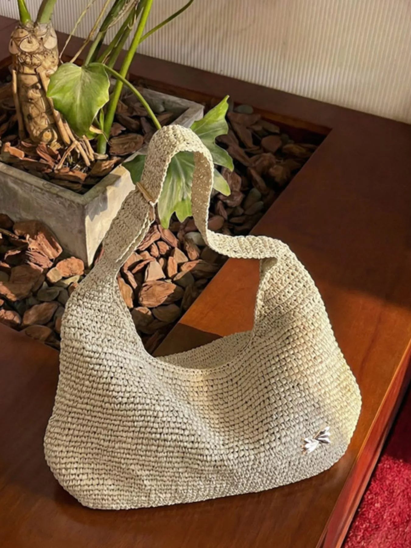 Woven Casual Beach Shoulder Bag