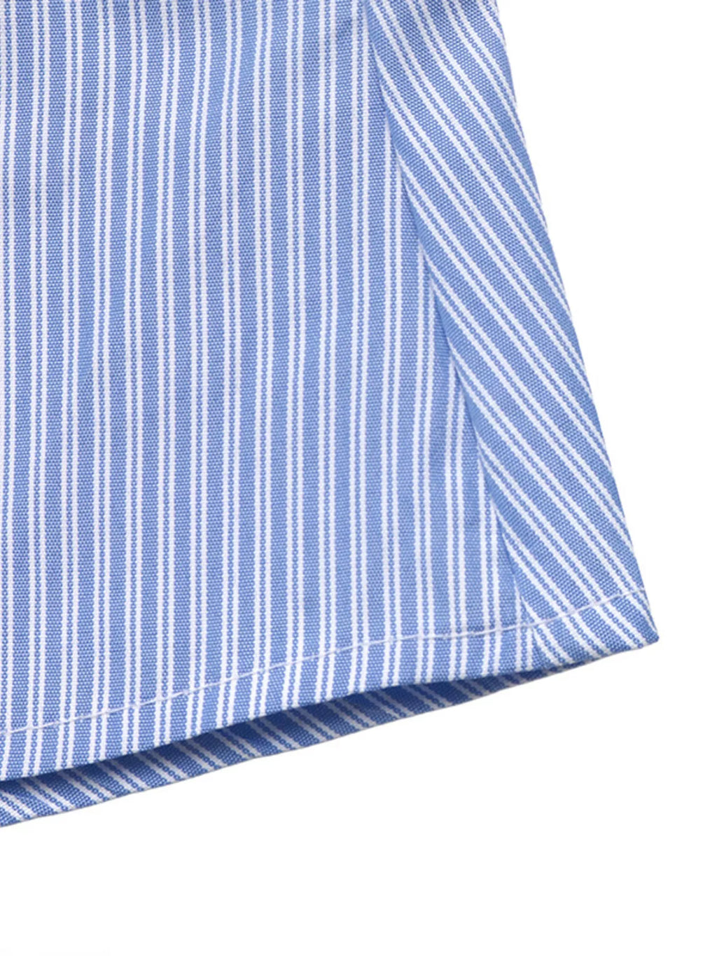 Striped Slim-Fit Button-Down Shirt