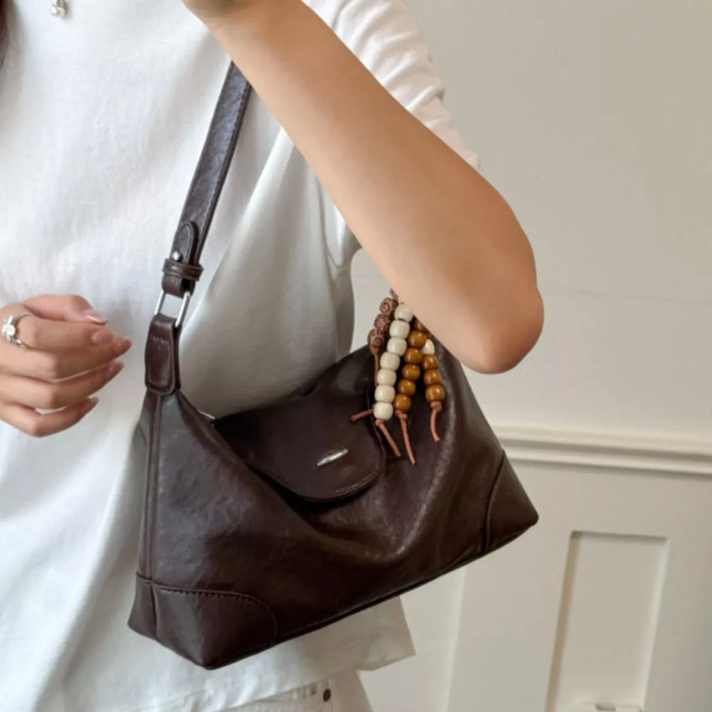 Vintage Leather Shoulder Bag