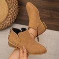 Classic Block Heel Ankle Boots