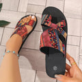 Toe Loop Platform Sandals