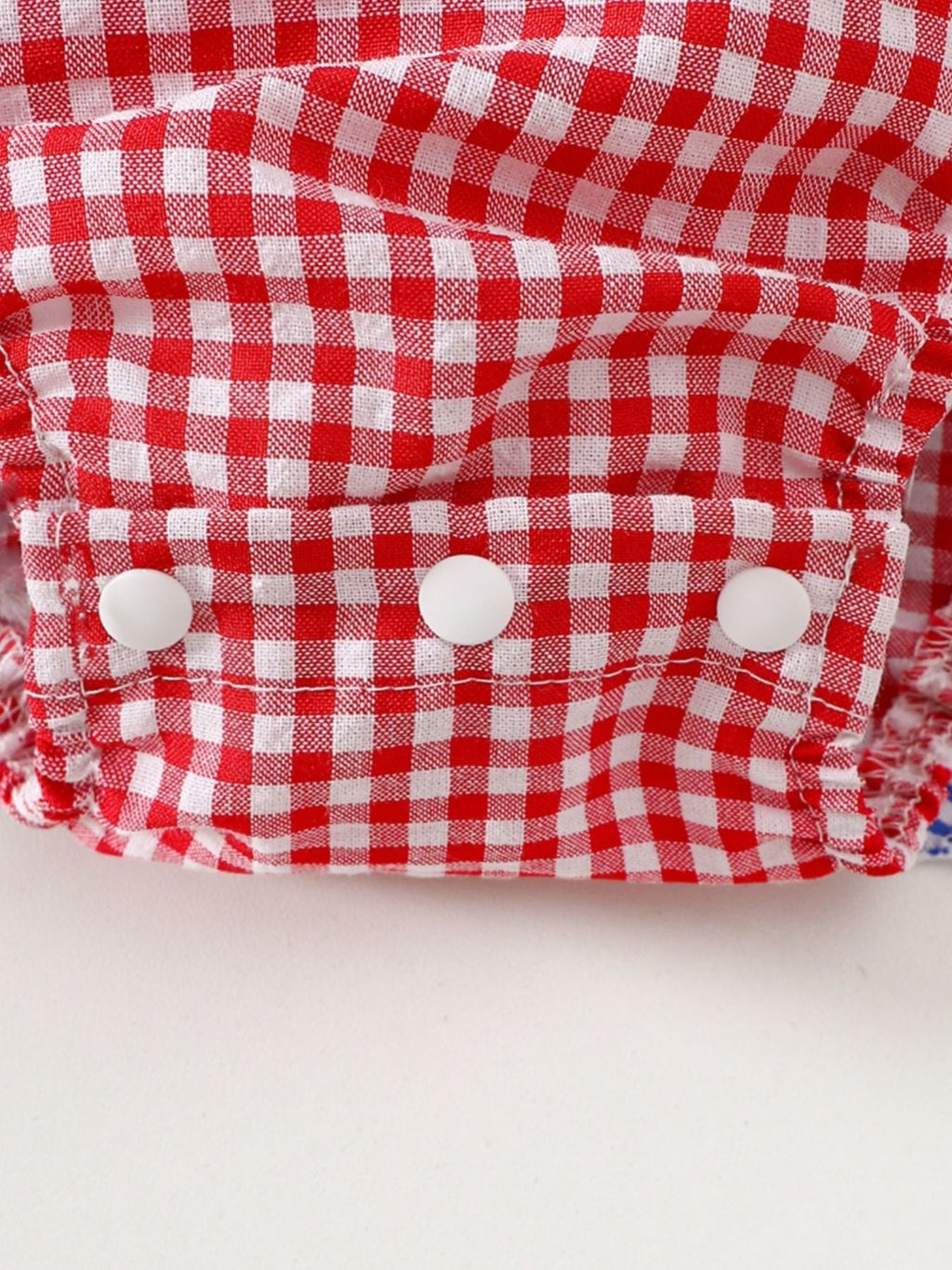 Children's Patriotic Star-Spangled Ruffle Dress