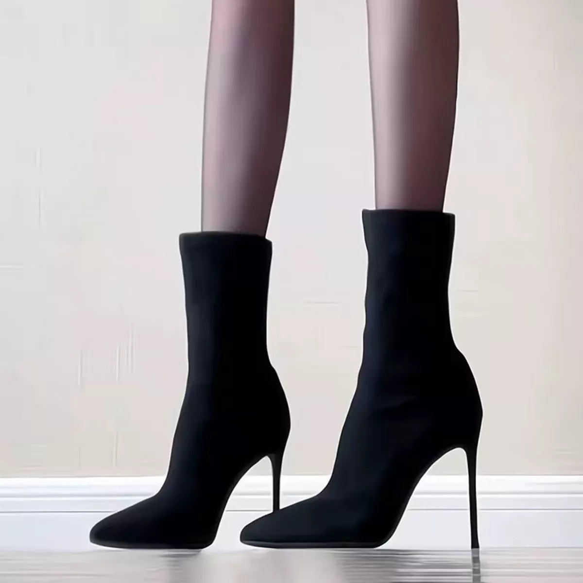 Point Toe Stiletto Boots