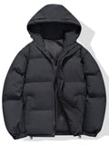 Men's Plus Size Hooded Padded Winter Coat