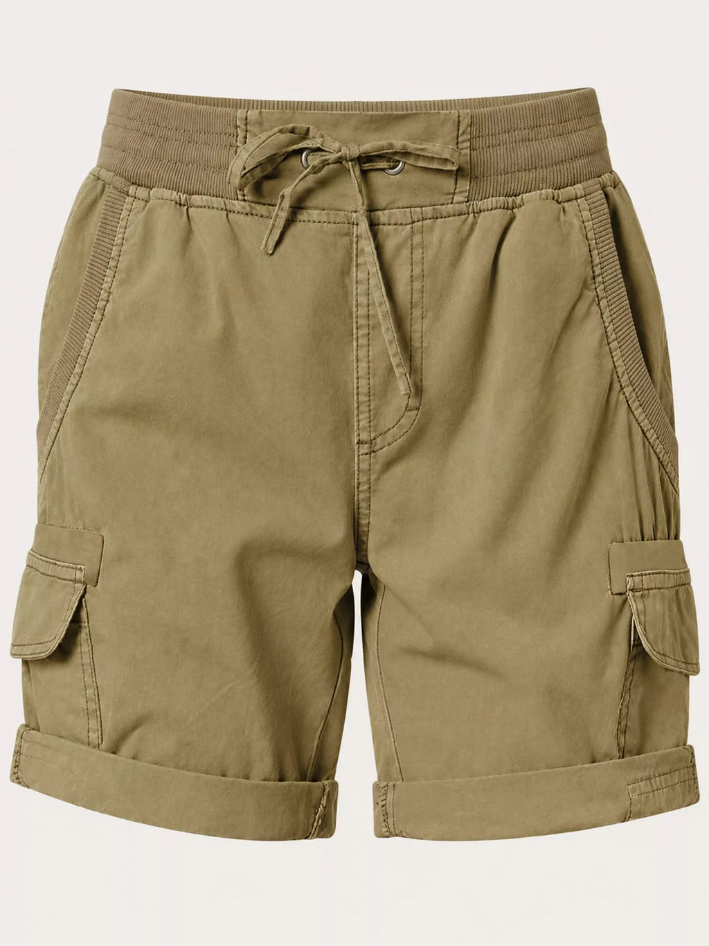 Full Size Drawstring Cargo Shorts Plus Size