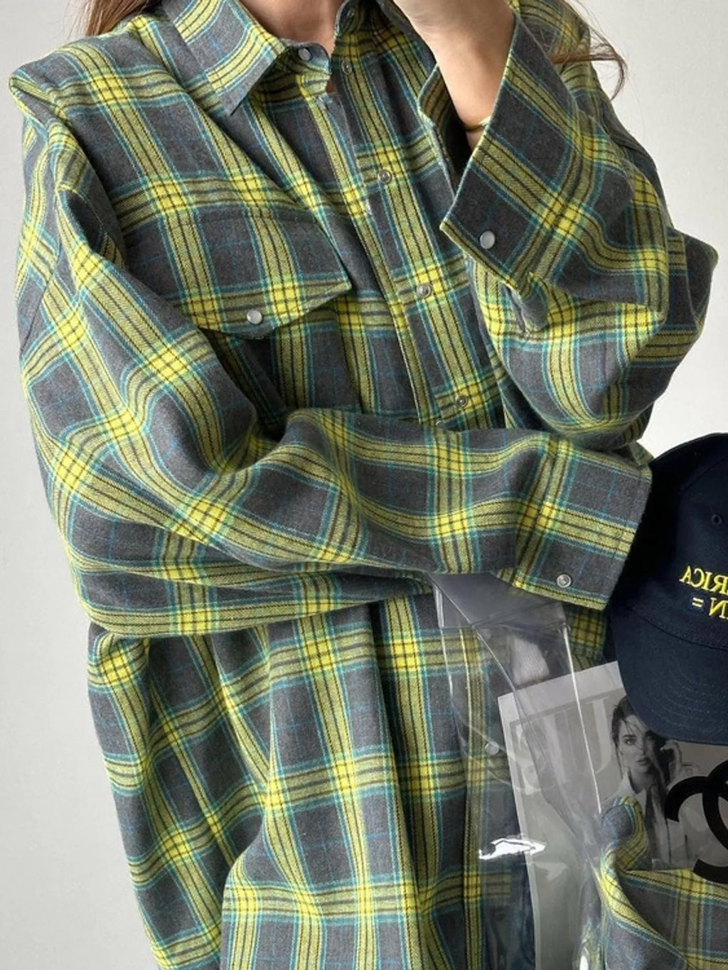 Plaid Button Up Shirt