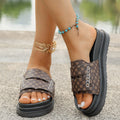 Open Toe Platform Sandals