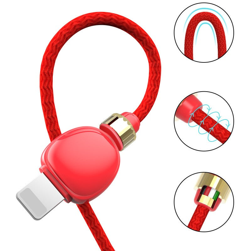 Creative lantern one with three data cables